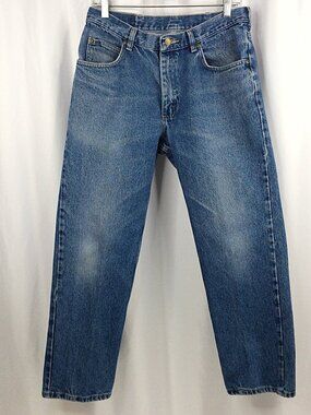Riders by Lee Jeans Men's Size 34x29 Blue Stonewash Denim